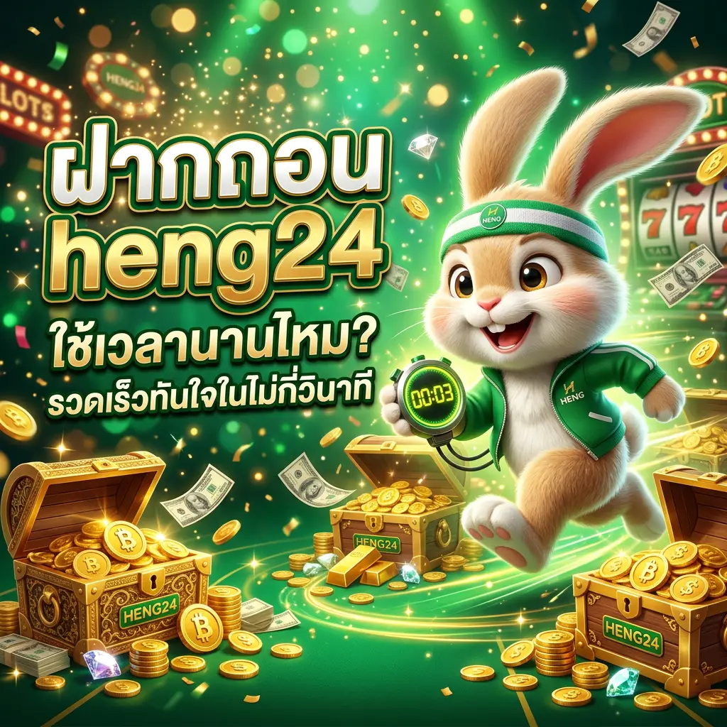 heng24 เว็บตรงสล็อต ฝากถอนเร็ว ไม่มีเอเย่นต์